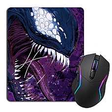 Mouse pad with print Venom Monster Art