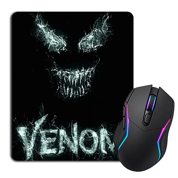 Mouse pad with print Venom Hero Monster