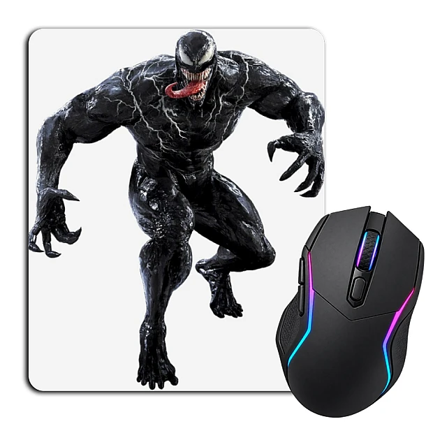 Mouse pad with print Venom Hero Monster Print