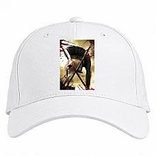 Baseball cap with Print 300 Spartans Theme - white