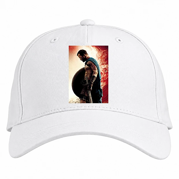 Baseball cap with Print 300 Spartans Spartan Print Hero - white