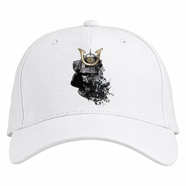 Baseball cap with Print 47 Ronin Print - white