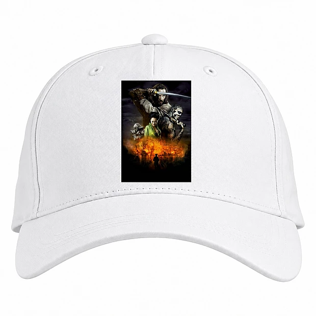 Baseball cap with Print 47 Ronin Theme - white