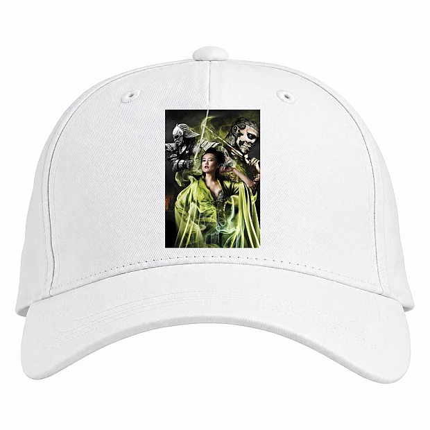 Baseball cap with Print 47 Ronin Heroes - white