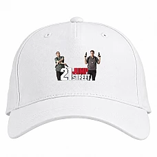 Baseball cap with Print 21 Jump Street Logo Heroes - white