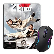 Mouse pad with print 22 Jump Street Theme
