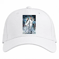 Baseball cap with Print 23 Jump Street Main Heroes - white