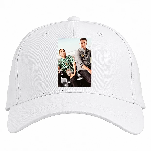 Baseball cap with Print 25 Jump Street Main Heroes Print - white