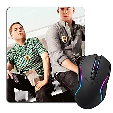 Mouse pad with print 25 Jump Street Main Heroes Print