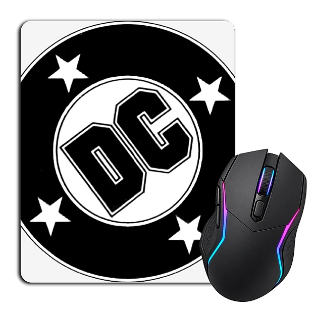 Mouse pad with print Dc Black Logo