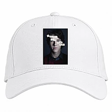 Baseball cap with Print 13 Reasons Why Tyler - white