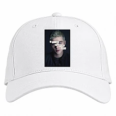Baseball cap with Print 13 Reasons Why Alex Hero - white
