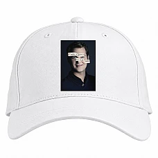 Baseball cap with Print 13 Reasons Why Bryce Hero - white