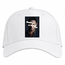 Baseball cap with Print 13 Reasons Why Marcus Cole - white