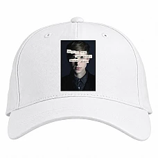 Baseball cap with Print 13 Reasons Why Ryan - white
