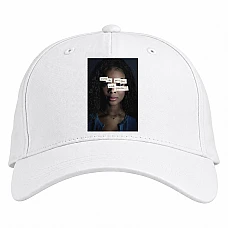 Baseball cap with Print 13 Reasons Why Sheri - white