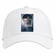 Baseball cap with Print 13 Reasons Why Tyler Hero - white