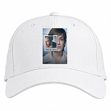 Baseball cap with Print 13 Reasons Why Hear The Truth - white