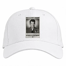 Baseball cap with Print 13 Reasons Why Who Killes Bryce Walker - white