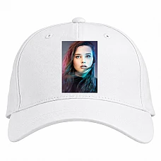 Baseball cap with Print 13 Reasons Why Hannah - white