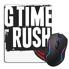 Mouse pad with print Big Time Rush Logo