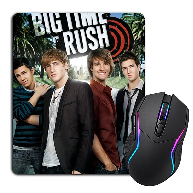 Mouse pad with print Big Time Rush Heroes
