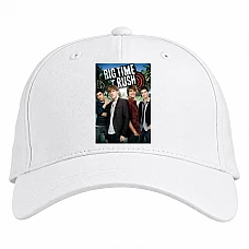 Baseball cap with Print Big Time Rush Heroes - white
