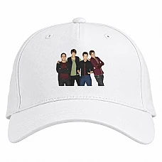 Baseball cap with Print Big Time Rush Heroes Print - white