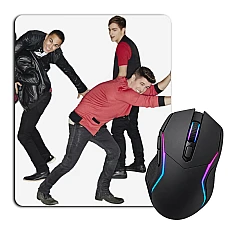 Mouse pad with print Big Time Rush Main Heroes