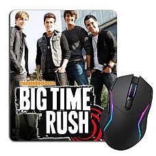 Mouse pad with print Big Time Rush Theme