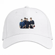 Baseball cap with Print Big Time Rush Main Heroes Print - white