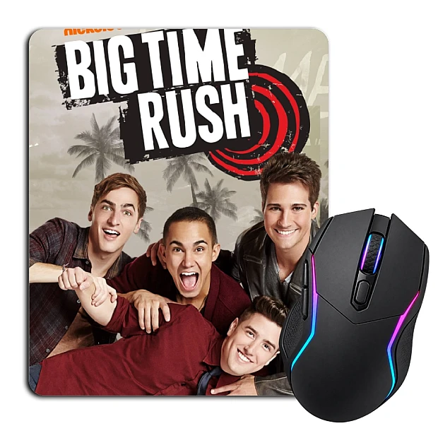 Mouse pad with print Big Time Rush Print