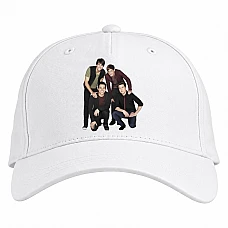 Baseball cap with Print Big Time Rush All Heroes - white