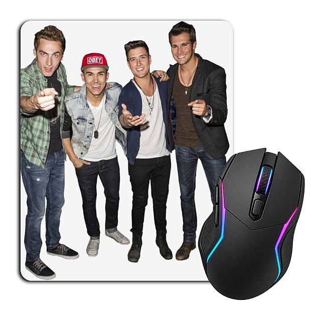 Mouse pad with print Big Time Rush All Main Heroes