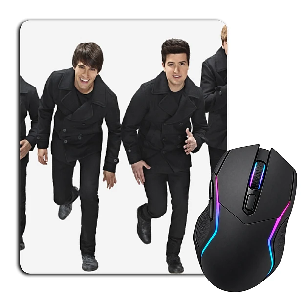 Mouse pad with print Big Time Rush All Main Heroes Print