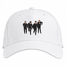 Baseball cap with Print Big Time Rush All Main Heroes Print - white