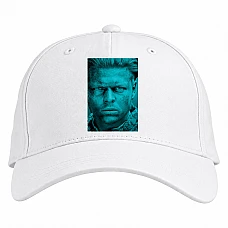Baseball cap with Print Vikings Hero - white