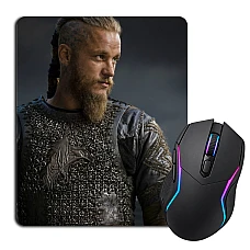 Mouse pad with print Vikings Hero Print