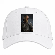 Baseball cap with Print Vikings Hero Print - white