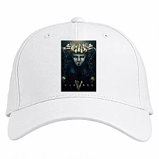 Baseball cap with Print Vikings Theme Print - white