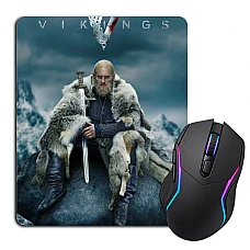 Mouse pad with print Vikings Thematical Print