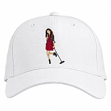 Baseball cap with Print Victorious Tori Vega Hero - white
