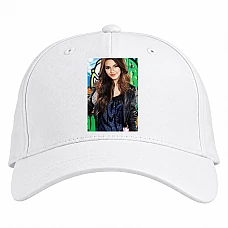 Baseball cap with Print Victorious Tori - white