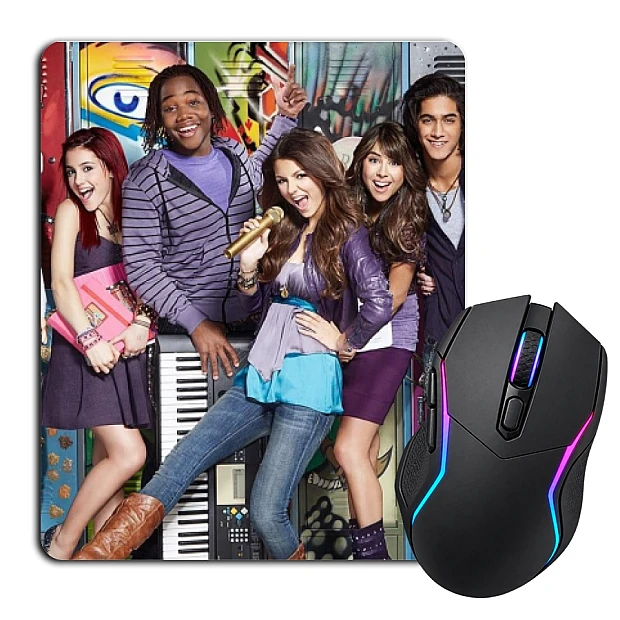 Mouse pad with print Victorious Main Heroes