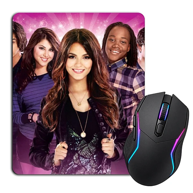 Mouse pad with print Victorious Main Heroes Print