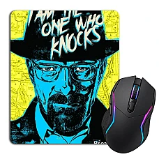 Mouse pad with print Breaking Bad Art Edition