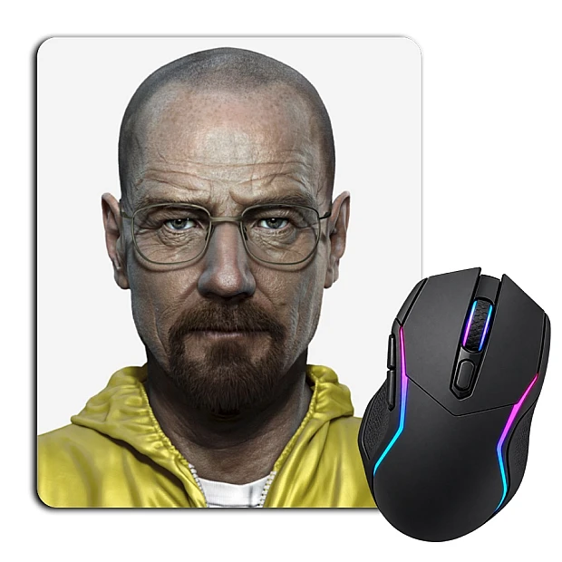 Mouse pad with print Breaking Bad Walter White