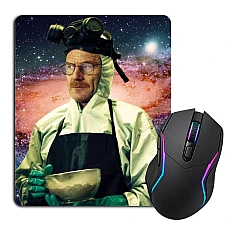 Mouse pad with print Breaking Bad Walter White Cosmo Print