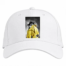 Baseball cap with Print Breaking Bad Main Heroes - white