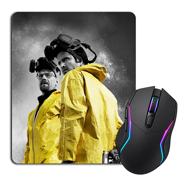 Mouse pad with print Breaking Bad Main Heroes